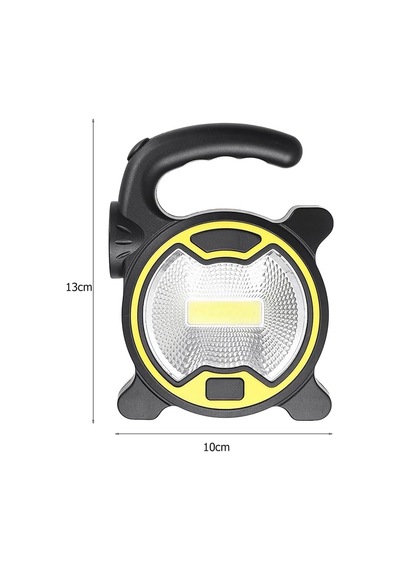 Mobee Pilli Kamp Feneri Led 3xaa Taşınabilir Işıldak 2 Modlu Cob Led Kamp Lambası Mkmp-0016