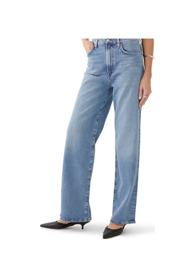 Agolde Modern Kesim Rahat Kot Pantolon Mavi