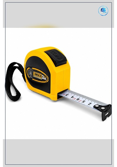 Şerit Metre 3 M X 16 Mm Çelik Otomatik Stoplu Ölçüm Aleti Kompakt