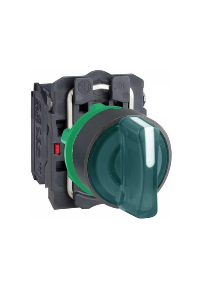 Cat Ak2361-220v ,2-konum/kontak-1a Yeşil-220v Kalıcı M22 Anahtar