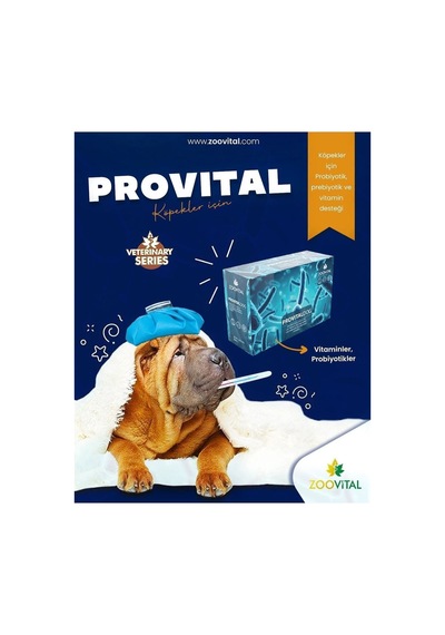 Provital Köpek Prebiyotik Desteği 12 Adet- Sindirim Düzenleyici Prebiyotik Ve Vitamin