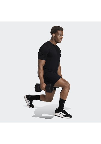 Adidas Workout Essentials Feelready Erkek Siyah Antrenman T-shirt Ka3530