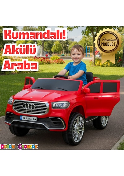Admire Gt Kırmızı Uzaktan Kumandalı 4x2 12 Volt Akülü Araba - Rc Audi Akülü Araba Audi Akülü Araç Çok Renkli