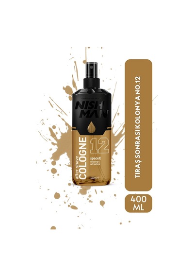 12 Space X Tıraş Kolonyası / Special Edition 400 Ml