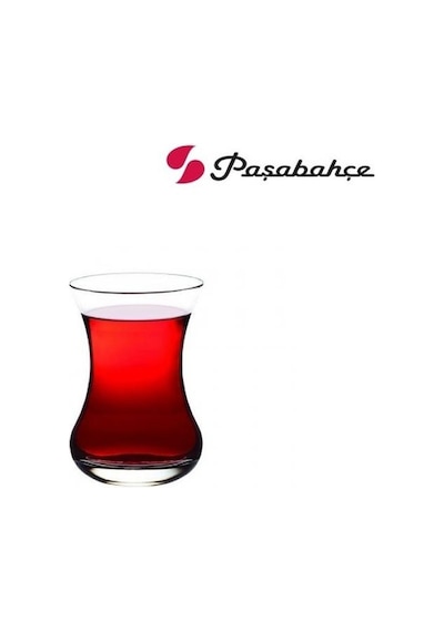 Paşabahçe 42381 İnce Belli Çay Bardağı 125 Cc 6 Lı Şeffaf