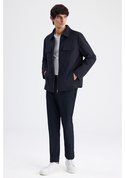 D's Damat Ds Damat Regular Fit Siyah Düz Mont 6hc071521050m Çok Renkli