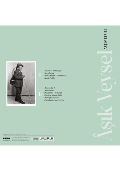 Aşık Veysel Arşiv Serisi Plak