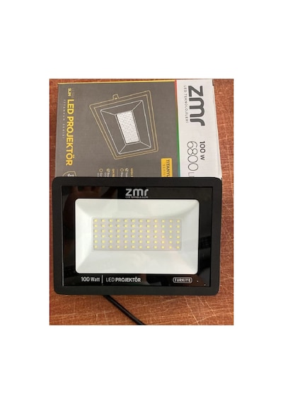 Astec Led Projektör 100 Watt Ultra Slim Kasa 220v 6500k Beyaz Işık