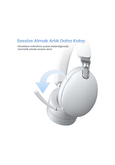 Aula A500 Hybrid Kablosuz Bluetooth 5.4 Mikrofonlu Kulak Üstü Kulaklık