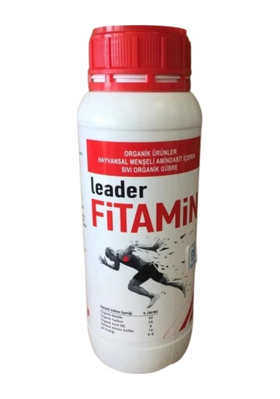 Leader Fitamin 1 Lt Hayvansal Menşeili Aminoasit İçeren Sıvı Organik Gübre 1 L