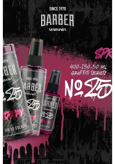 Barber Marmara Barber Marmara No.25 Edc Sprey Kolonya 400 Ml