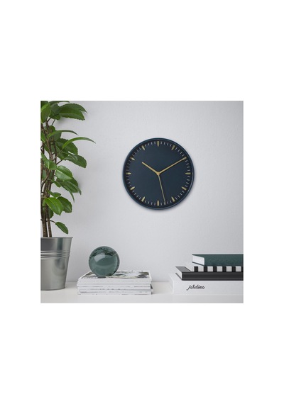 Ikea Skärıg Duvar Saati 26 X 4.5 Cm Mavi