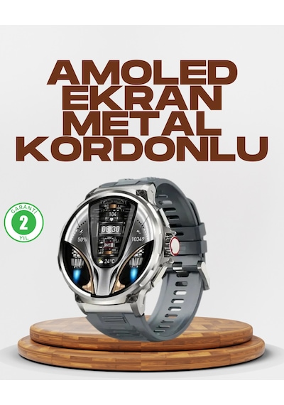 Akıllı Saat Aksesuarları Şık Metal Kasa Ve Değiştirilebilir Kordonlarla Sw80 Smartwatch