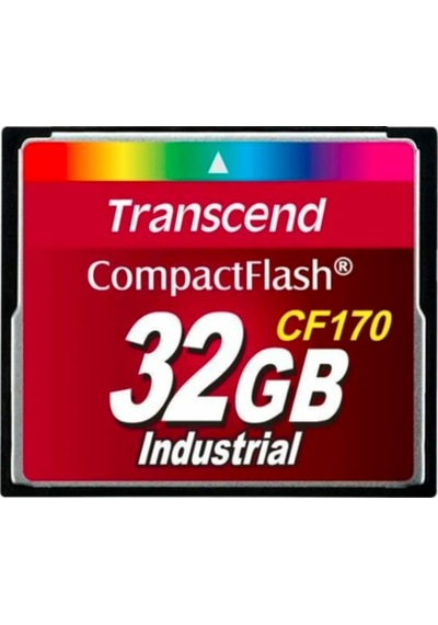 Transcend Industrial TS32GCF170 CF170 32 GB Compact Flash Hafıza Kartı