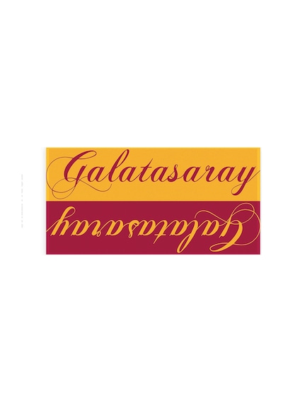 Gsstore Galatasaray Plaj Havlusu 75 150 1500199628 Sarı - Kırmızı