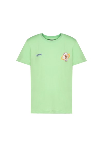 Hummel Hellen Çocuk Kısa Kollu Tişört 912102-7622 Yeşil
