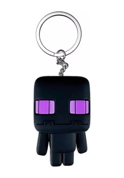 Minecraft Rubber Hangers Anahtarlık Adet Fiyatıdır Gri