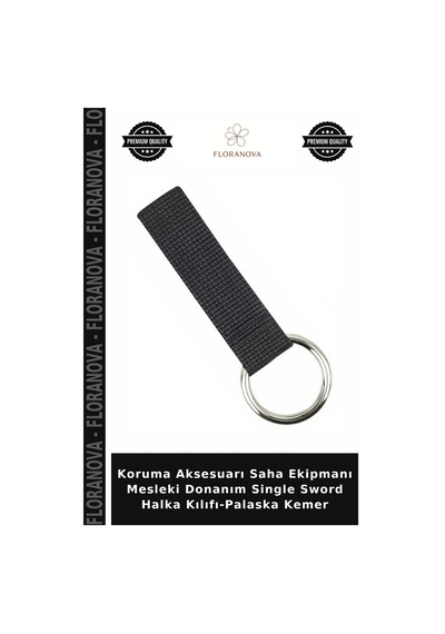 Floranova Koruma Aksesuarı Saha Ekipmanı Mesleki Donanım Single Sword Halka Kılıfı-palaska Kemer Diğer