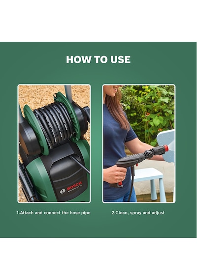 Bosch Home And Garden Yüksek Basınçlı Yıkamalar Için 6 Metre Hort