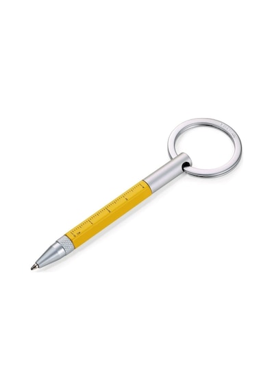 Scrikss Kyp25ye Micro Construction Anahtarlık Tükenmez Kalem Sarı Çok Renkli