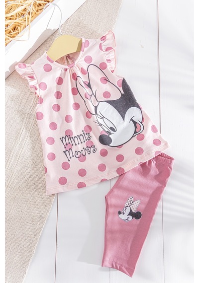 Babymod Figürlü Yazlık 2'li Alt Üst Kız Bebek Takım 001
