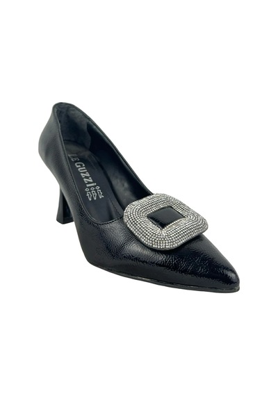 Matzeliger Mzg1171 Siyah Kadın Kalem Topuklu Stiletto
