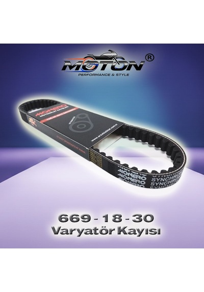 669x18x30 V Kayışı - Kuba Blueberry, Trendy, Mondial Revival 50cc Scooter Cvt Tahrik Kayışı
