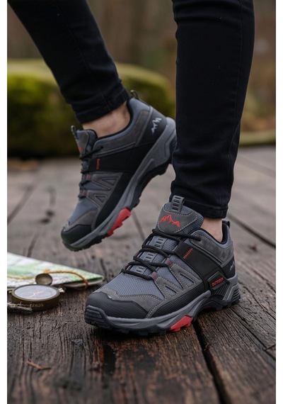 Big King Outdoor Trekking Erkek Ayakkabı Füme