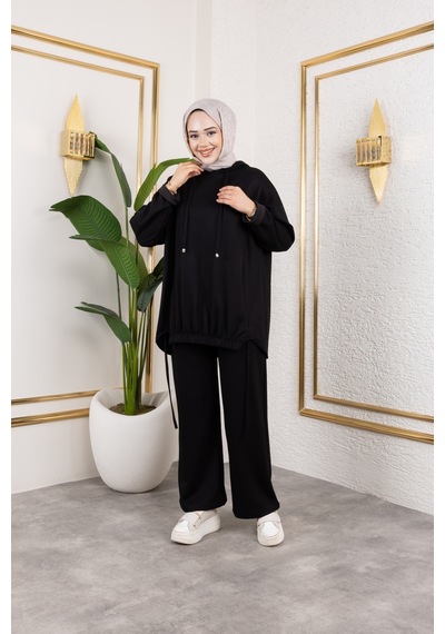 Nevayla Moda Yeni Sezon Spor Modal Takım Siyah