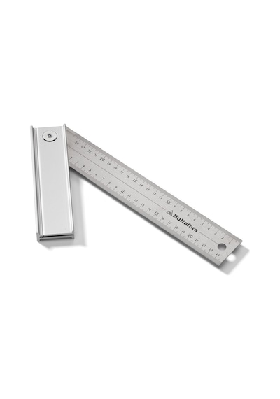 Hultafors 253103 Quattro25 Ayarlı Üç Açılı Çelik Gönye 250  Mm