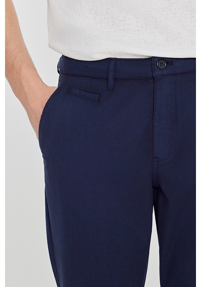 Premıum Altınyıldız Erkek Lacı Pamuklu Slim Fit Dar Kesim Yan Cepli Armürlü Esnek Pantolon
