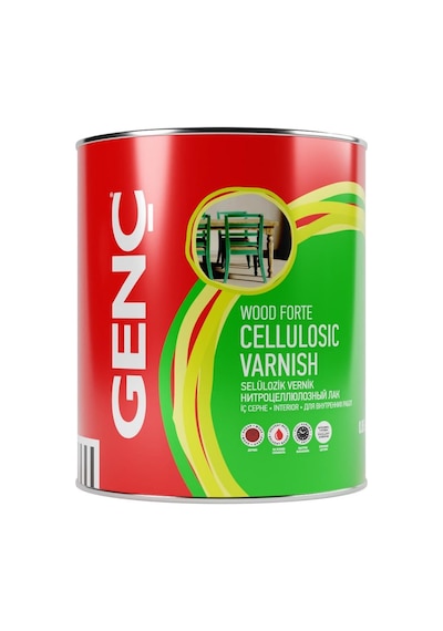 Genç Selülozik İpek Mat Vernik 0.85 Kg