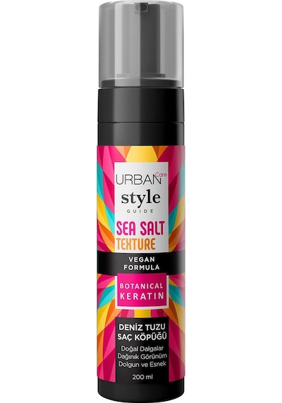 Urban Care Style Guide Deniz Tuzu Doğal Dalga Sağlayan Şekillendirici Saç Köpüğü 200 ML
