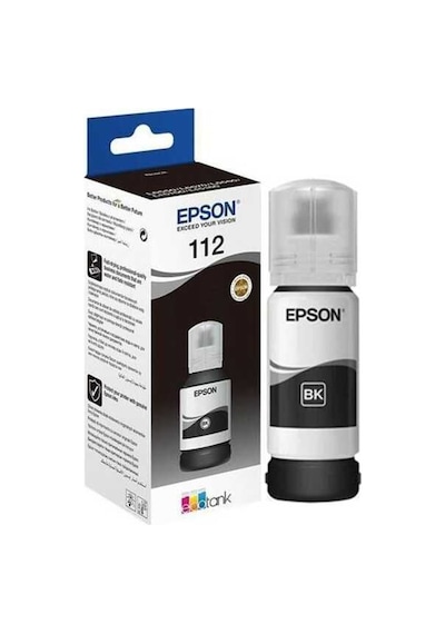 Epson C13T06C14A 112 Mürekkep 7.500 Sayfa Siyah 127 Ml L11160/L6550/L6570/L6580/L15150/L15160