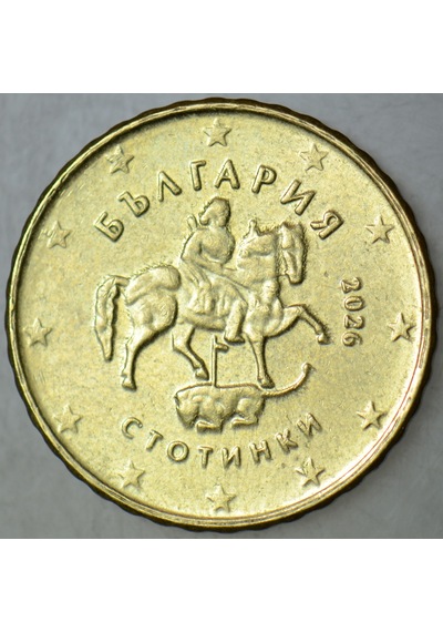 Bulgaristan 10 Euro Cent 2026.