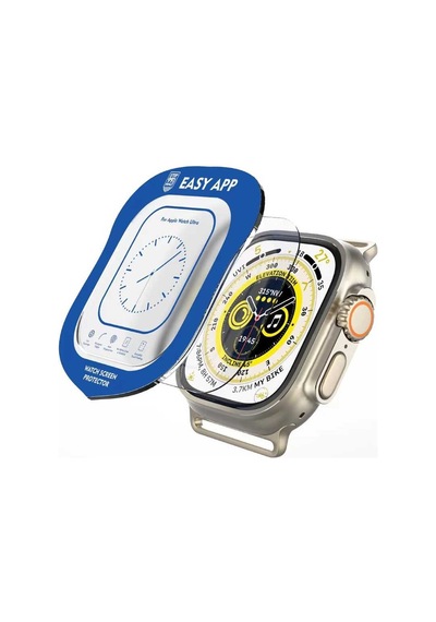 Watch Ultra 49mm Mkst Easy Cam Ekran Koruyucu - Renksiz
