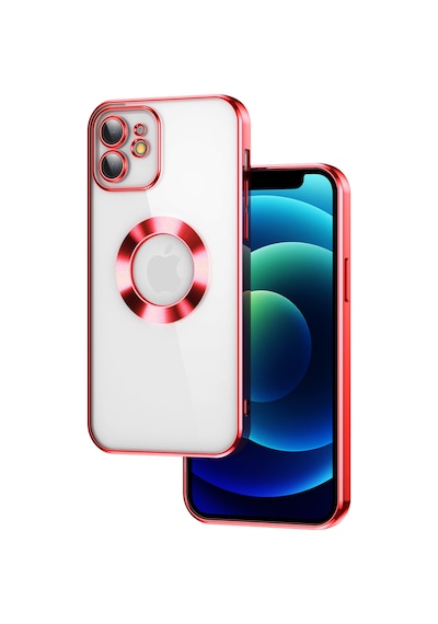 Apple iPhone Uyumlu 11 Kılıf Kamera Lens Korumalı Logo Gösteren İnce Hafif Pazarplus Rose Gold