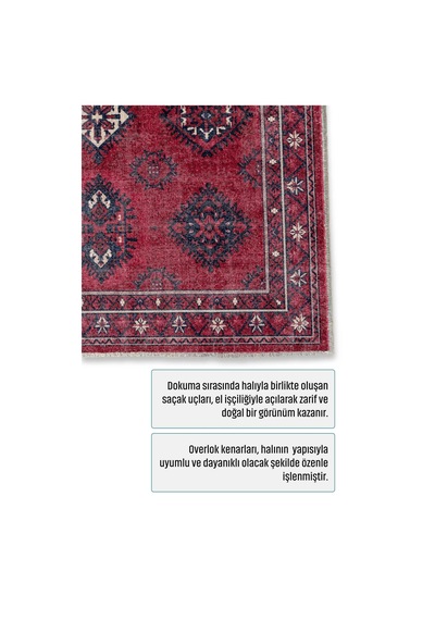 Dekoratif Halı Kaymaz Taban Leke Tutmaz Yıkanabilir Kilim Özel Ölçü Salon Halısı 3040