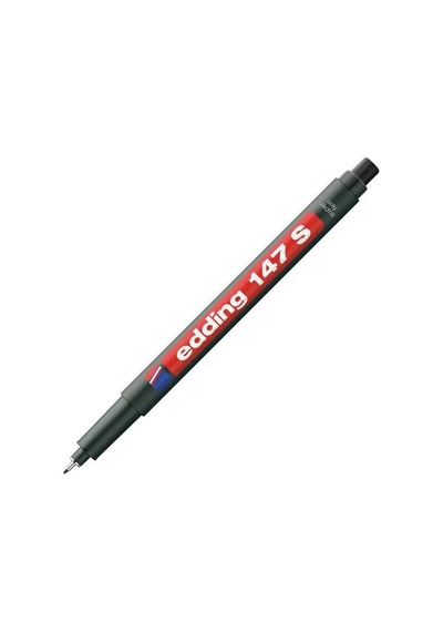 Edding 147S Çok Amaçlı Permanent Kalem Siyah 3'Lü Paket