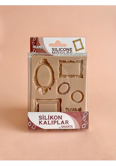 Smarta Silikon Epoksi ve Polimer Kil Kalıbı Frames