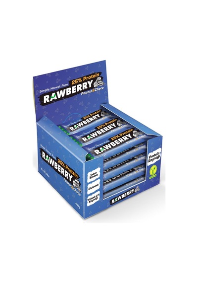 Rawberry %25 Protein Glutensiz Kuruyemiş Bar 15 x 33 G