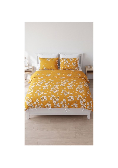 %100 Pamuk Çift Kişilik Çiçekli Bağcıklı Nevresim Seti 220x200 Cm 2 Desenli + 2 Düz Beyaz Yastık Kılıfı Sarı - 909838824 Sarı %100 Pamuk Çift Kişilik Çiçekli Bağcıklı Nevresim Seti 220x200 Cm 2 Desenli + 2 Düz Beyaz Yastık Kılıfı Sarı - 909838824 Sarı