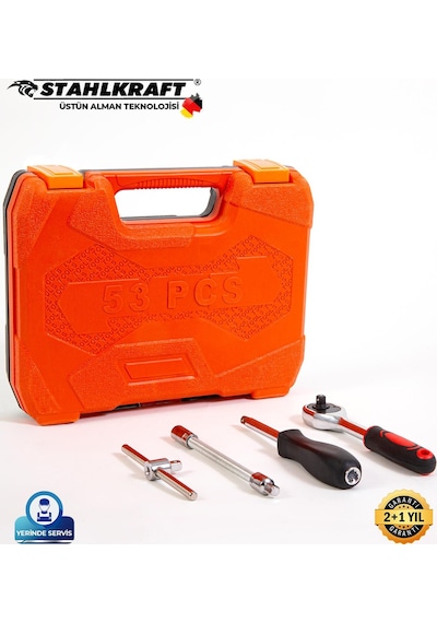 Stahlkraft Sth5170 1/4 Cırcırlı Lokma Anahtar Takımı Bits Uç Seti