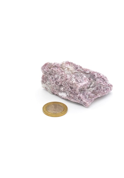 Hakiki Doğal Mikaşist Lepidolit Kaya Parçası 121 Gr