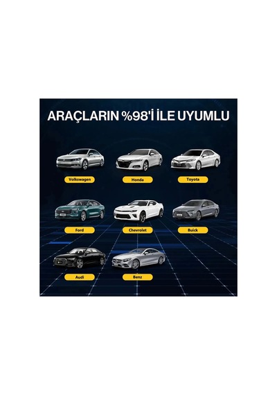 Kablosuz Carplay & Android Auto Adaptörü - Apple Ve Android Cihazlar İçin Evrensel Wireless Carplay Çevirici Lisinya
