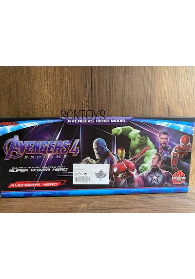 Oyuncak Avengers 5li Figür Seti Avengers Hulk Thanos Spiderman