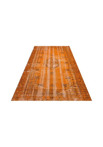 Eşsiz Anadolu Vintage Eskitme El Dokuma Halı 152 X 259 Cm
