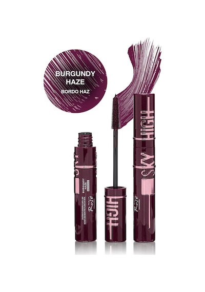 Roesıa Rose Cosmetics Rose Dumanlı Bordo Maskara Black