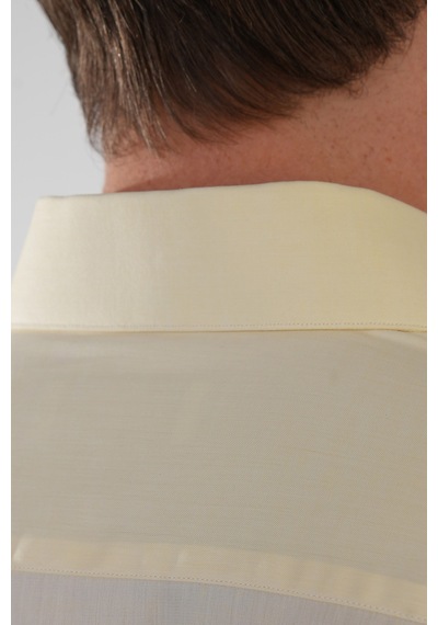 Bisse Klasik D Yaka Regular Fit Cepsiz Uzun Kol Sarı Gmkls250061 C17 Sarı