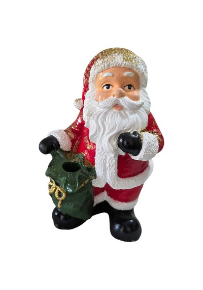 Noel Baba Biblo-christmas-dekoratif Noel Baba Biblosu 25 Cm Beton.